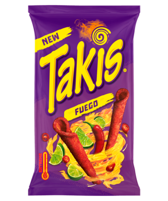 TAKIS 55g FUEGO CORN SNACK (48 Pack)