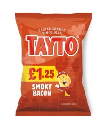 Tayto Smoky Bacon 65g £1.25 (20 Pack)
