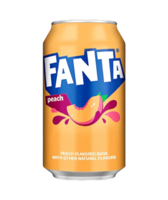 USA Fanta Peach 355ml 12 Pack