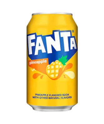 USA Fanta Pineapple 355ml 12 Pack