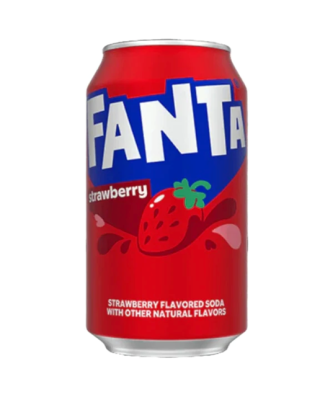 USA Fanta Strawberry 355ml 12 Pack