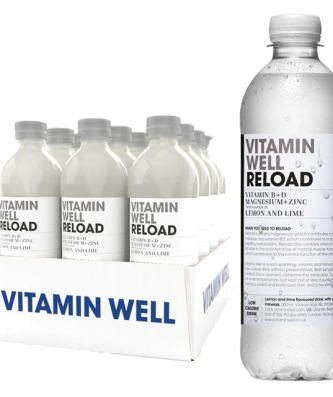 Vitamin Well Reload Lemon & Lime 500ml 12 Pack