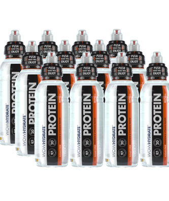 WOW Hydrate Protein Drink Tropical 500ml (12 Pack)