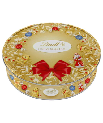 Lindt Festive Selection Tin 400g