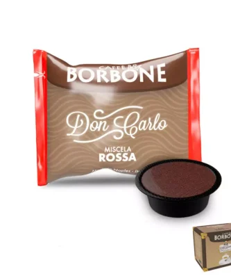 100 RED Blend Capsules Borbone Coffee Compatible Lavazza A Modo Mio® Average Rating: 5 5,0/5 3 reviews Feedaty