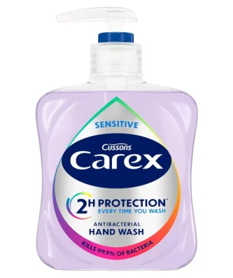 Carex Antibacterial Sensitive Protecting Hand Wash 250ml