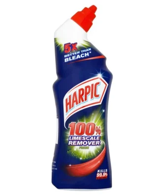 Harpic 100% Limescale Remover Fresh Toilet Cleaner 750ml