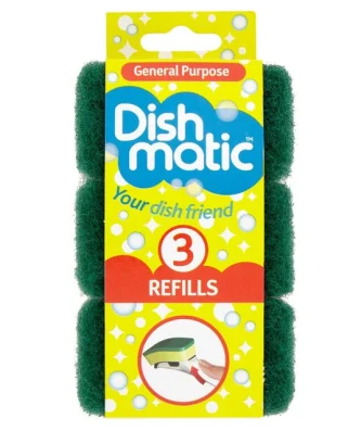 Dishmatic General Purpose Refills 3 per pack