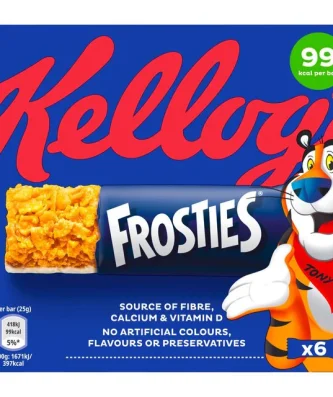 Kellogg's Frosties Cereal Milk Bars 6 per pack