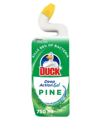 Duck Deep Action Gel Toilet Liquid Cleaner Pine 750ml
