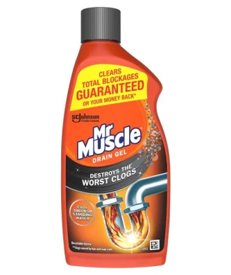 Mr Muscle Power Gel Drain Unblocker 500ml