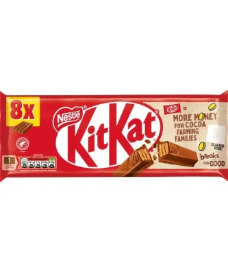 KitKat 4 Finger Milk Chocolate Bar 8 per pack