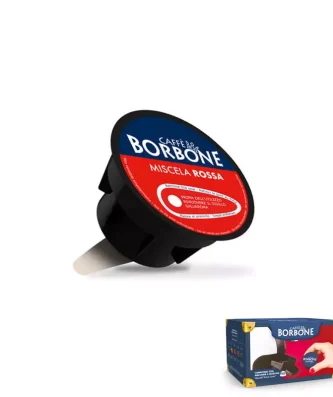 180 RED Blend Capsules Borbone Coffee Compatible Nescafé® Dolce Gusto®