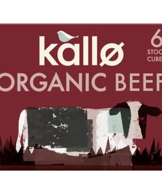 Kallo Organic Beef Stock Cubes 6 x 11g