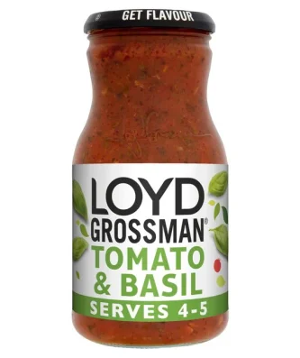 Loyd Grossman Tomato & Basil Pasta Sauce 660g
