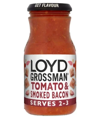 Loyd Grossman Smoky Bacon Pasta Sauce 350g