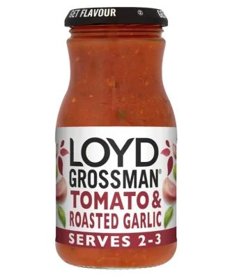 Loyd Grossman Tomato & Roasted Garlic Pasta Sauce 350g