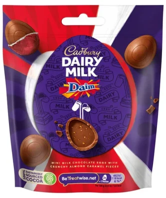 Cadbury Daim Mini Eggs 77g