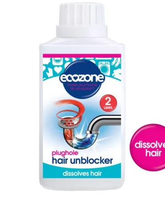 Ecozone Plughole Hair Unblocker 250ml
