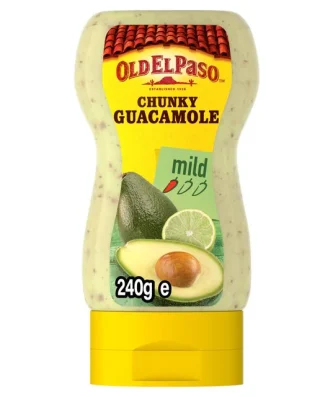 Old El Paso Squeezy Chunky Guacamole 240g - Special Offer