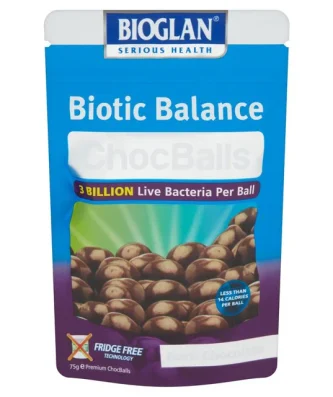 Bioglan Biotic Balance Dark ChocBalls 75g