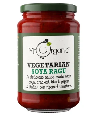 Mr Organic Soya Black Pepper & Sun Ripen Tomatoes Pasta Sauce 350g