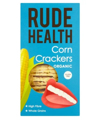 Rude Health Organic Corn Crackers 130g