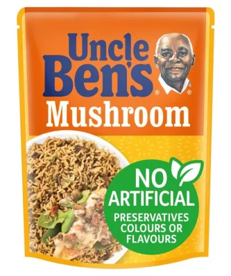 Uncle Bens Mushroom Microwave Rice 250g