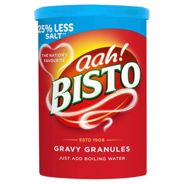Bisto Reduced Salt Gravy Granules 190g