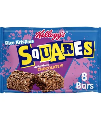 Kellogg's Squares Totally Chocolatey 8 per pack