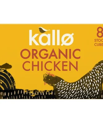 Kallo Organic Chicken Stock Cubes 8 x 11g