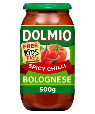 Dolmio Bolognese Intense Chilli Pasta Sauce 500g