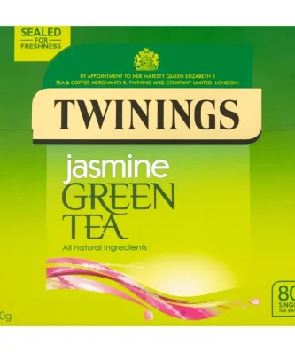 Twinings Jasmine Green Tea 80 per pack