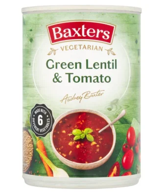 Baxters Vegetarian Puy Lentil & Tomato Soup 400g