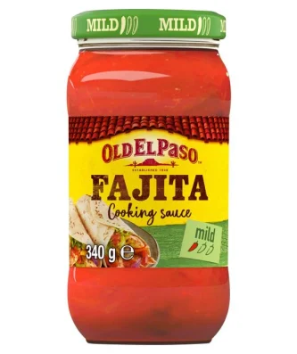 Old El Paso Smoky BBQ Fajita Cooking Sauce 340g