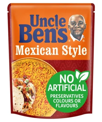 Uncle Bens Mexican Style Microwave Rice 250g