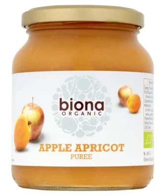 Biona Organic Apple Apricot Puree 350g