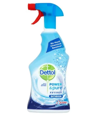 Dettol Power & Pure Bathroom Cleaning Spray 750ml