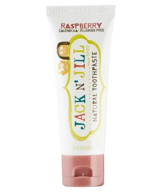 Jack N' Jill Organic Raspberry Toothpaste with Natural Flavouring 50ml
