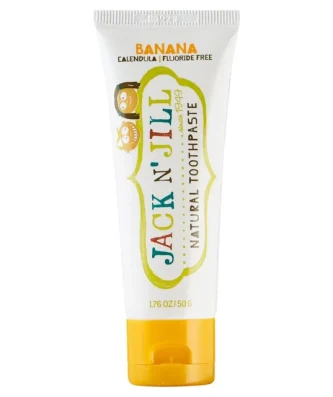 Jack N' Jill Organic Banana Toothpaste with Natural Flavouring 50ml