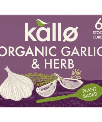 Kallo Organic Garlic & Herb Stock Cubes 6 x 11g