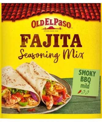 Old El Paso Smoky BBQ Fajita Seasoning Mix 35g