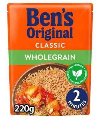 Ben's Original Wholegrain Microwave Rice 220g