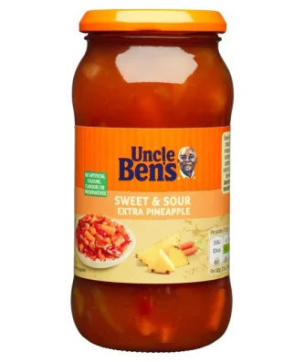 Uncle Ben's Sweet & Sour Extra Pineapple Sauce 450g