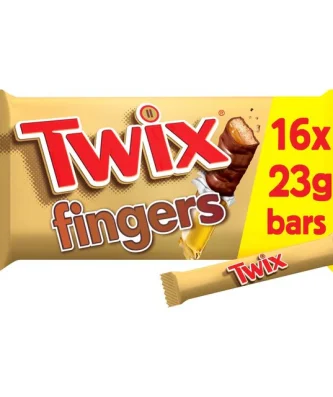 Twix Fingers Biscuits 16 per pack