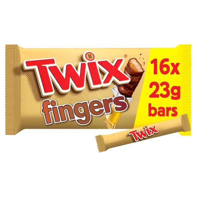 Twix Fingers Biscuits 16 per pack