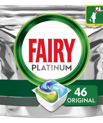 Fairy Platinum All in One Original Dishwasher Tabs 46 per pack