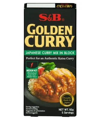 S&B Golden Curry Medium/Hot 100g