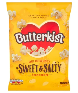 Butterkist Sweet & Salty Popcorn 100g