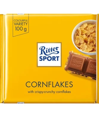 Ritter Sport Cornflakes Milk Chocolate 100g